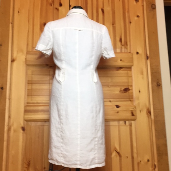 White linen dress - Picture 6 of 7